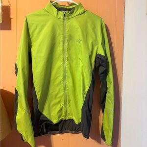 Arcteryx lime green jacket